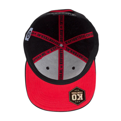 KO Fighters Snapback (red) - kofighters